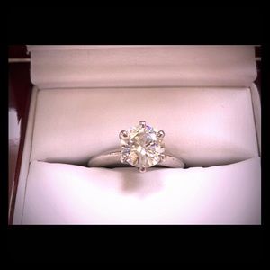 Charles and Colvard Moissanite 1.5 CT